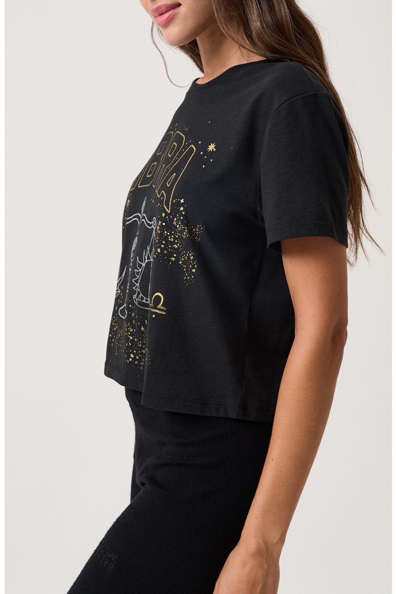 Libra Mercury Graphic T-Shirt, Alternate, color, BLACK