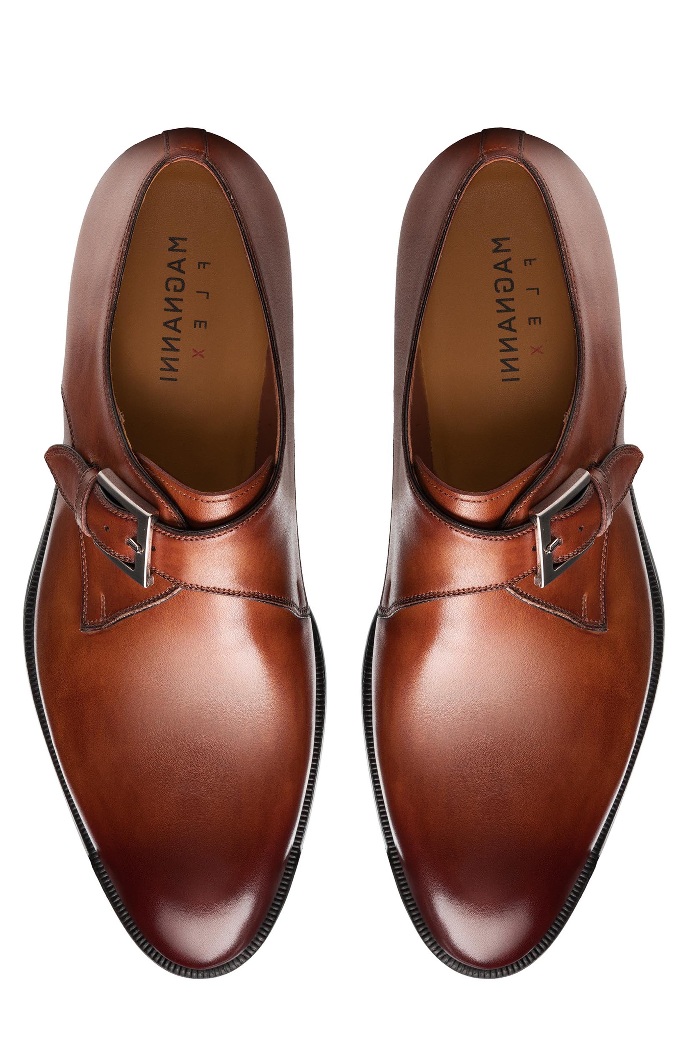 Magnanni Wooten Monk Strap Shoe, Alternate, color, 