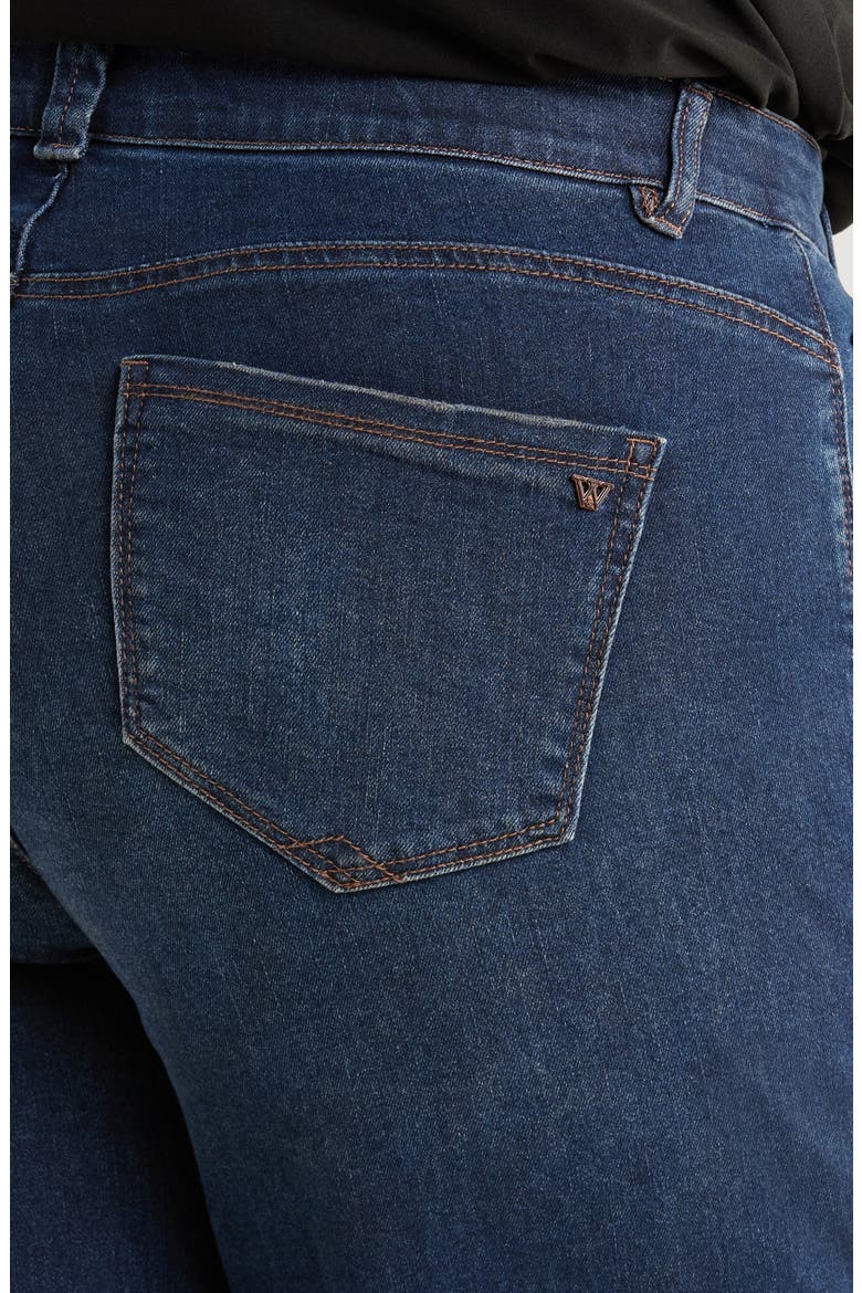 Sam Release Hem High Waist Wide Leg Jeans, Alternate, color, INDIGO ARTISANAL