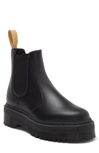Dr. Martens' Dr. Martens 2976 Quad Leather Platform Chelsea Boots In Multi