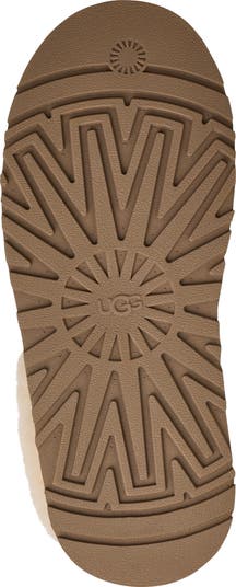 Tazzelle Genuine Shearling Collar Slipper