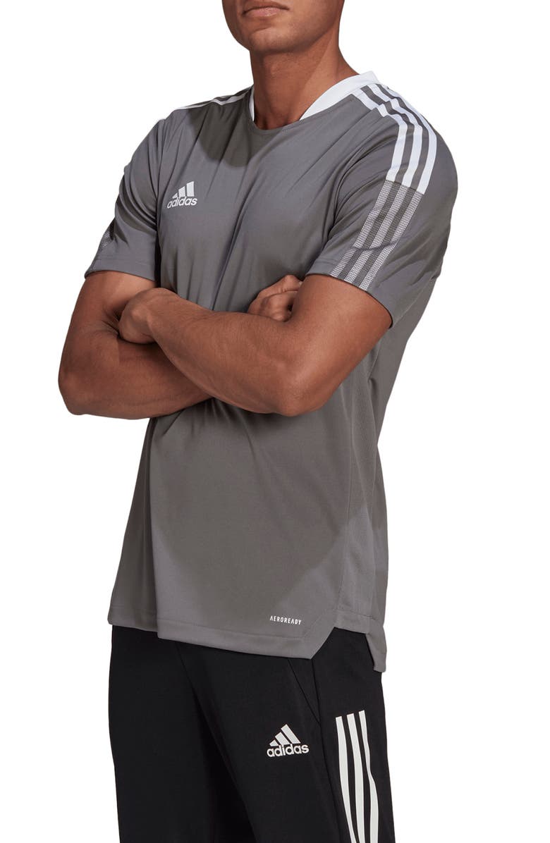 adidas Tiro 21 Performance Training Jersey, Main, color, 