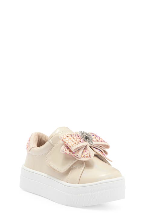 Kids' Mini Laney Bow Sneaker (Walker, Toddler, Little Kid & Big Kid)