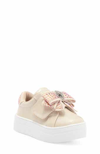 Kurt Geiger London Kids' Mini Laney Bow Sneaker