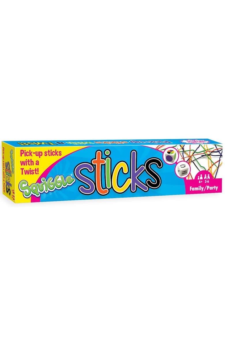 RandomLine of Creative Things Squiggle Sticks Pickup Sticks Game, 6+, Main, color, Multicolored