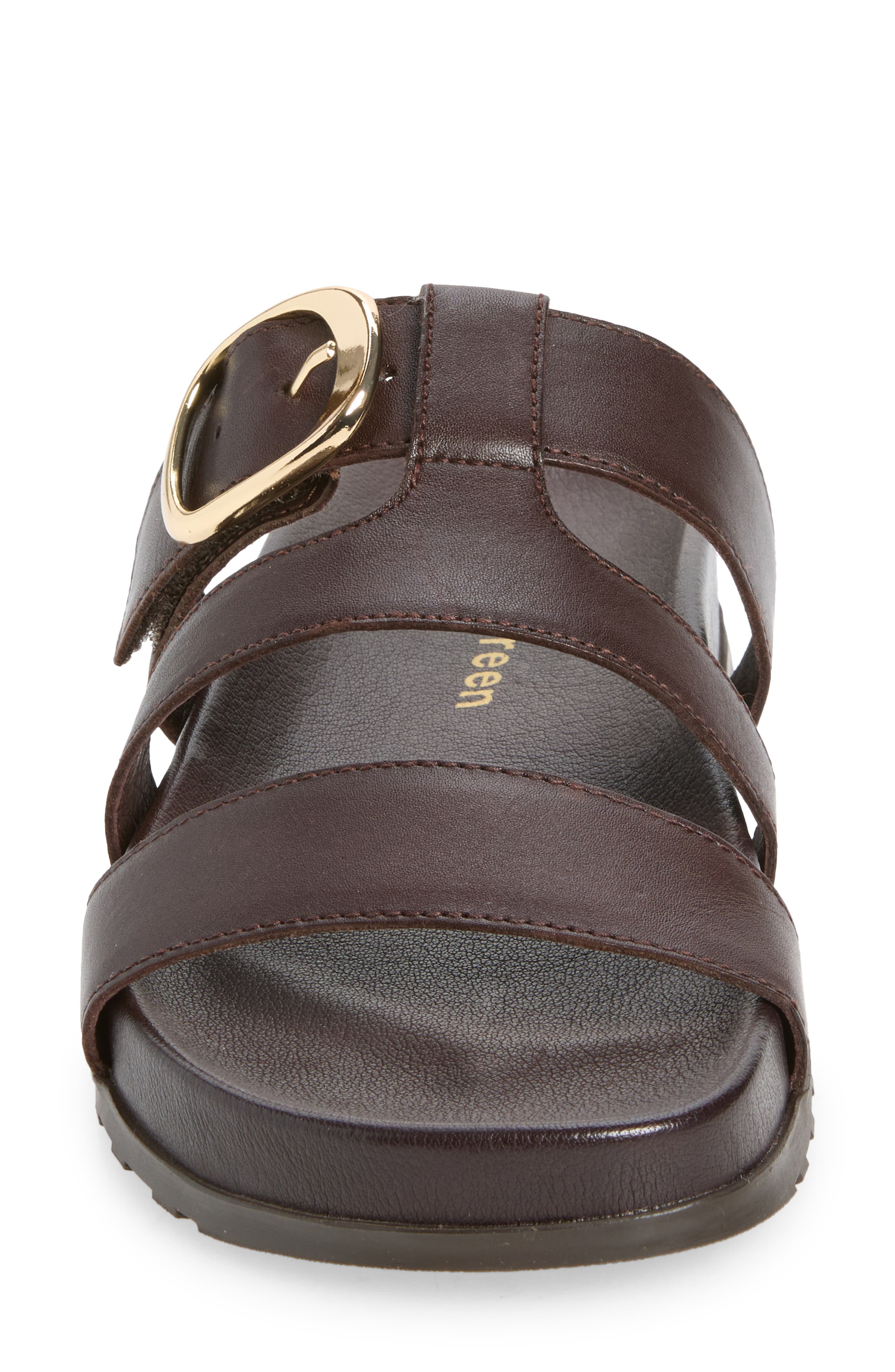 Diego Platform Slide Sandal, Alternate, color, MORO SOFT LEATHER