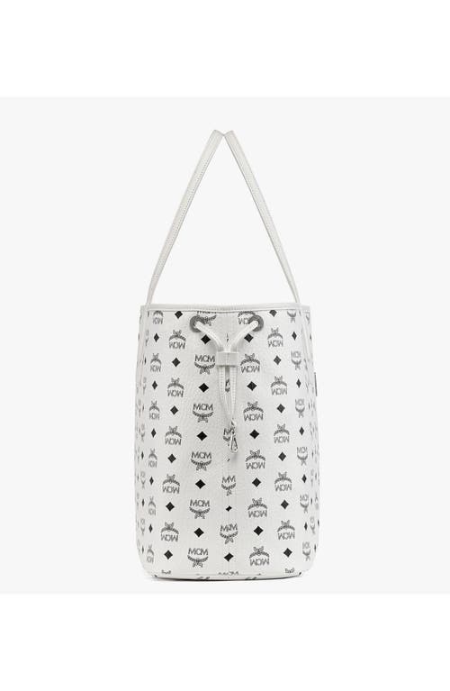 Mcm Reversible Liz Shopper In White