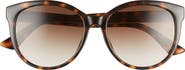 Gucci 56mm Gradient Cat Eye Sunglasses