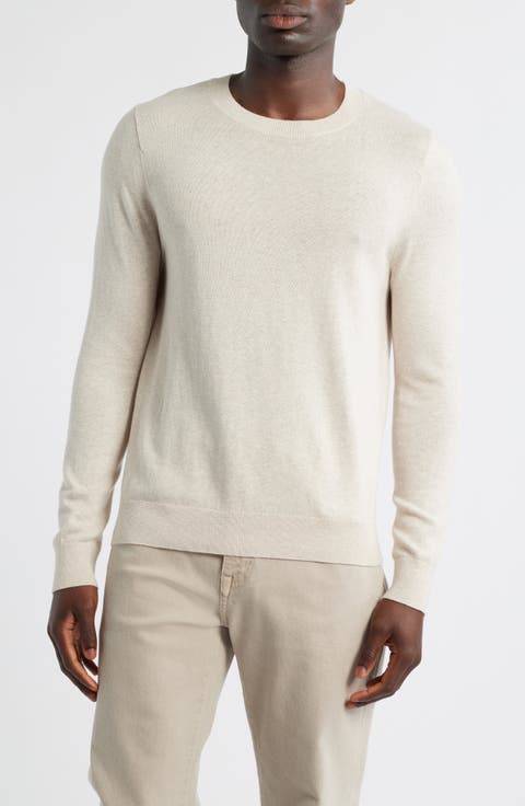 Crewneck Cotton & Cashmere Sweater