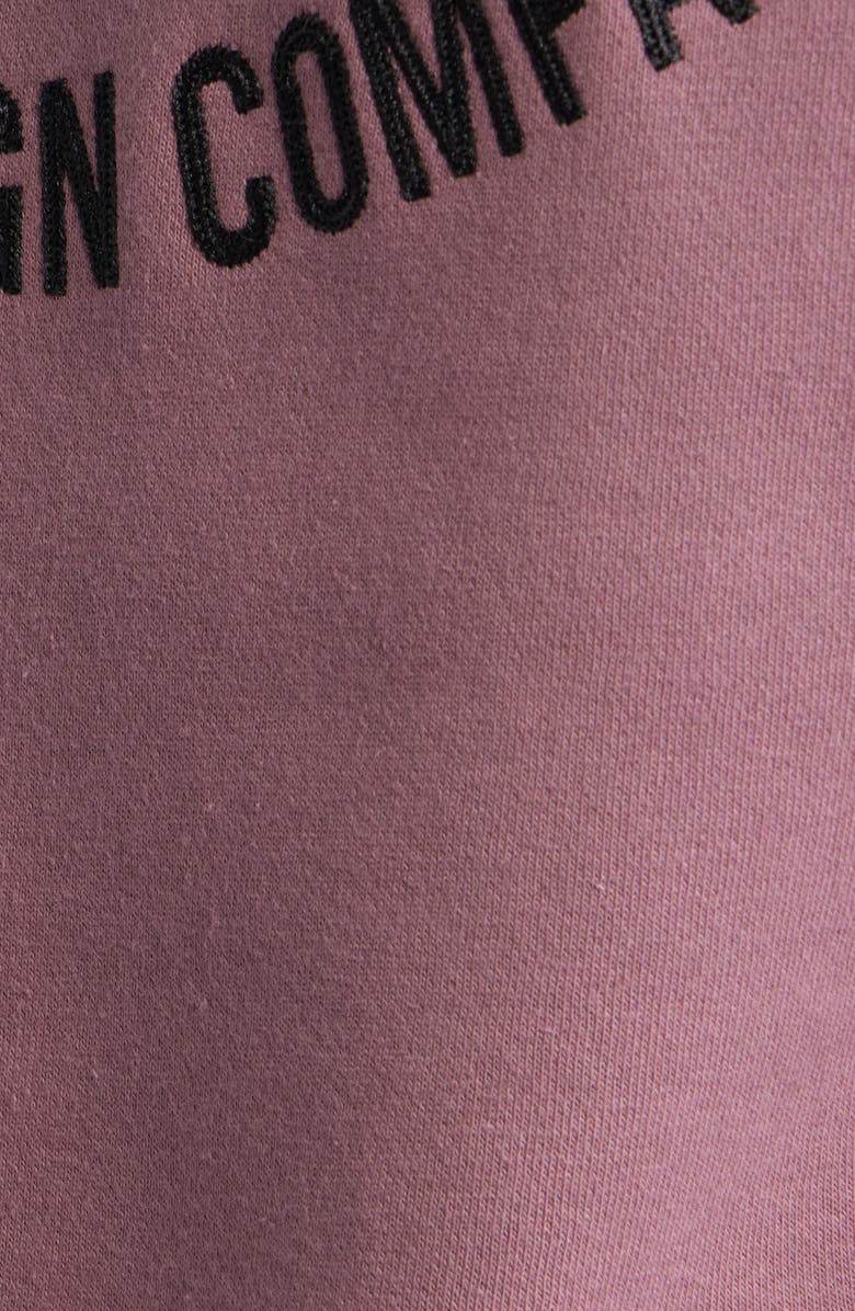 DARK SEAS Waterloo Logo Appliqué Crewneck Sweatshirt, Alternate, color, Rose