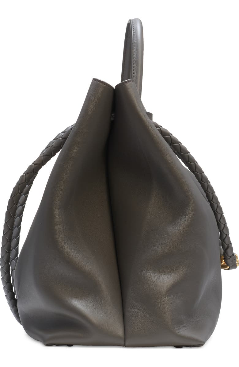 Bottega Veneta Large Andiamo Leather Shoulder Bag, Alternate, color,