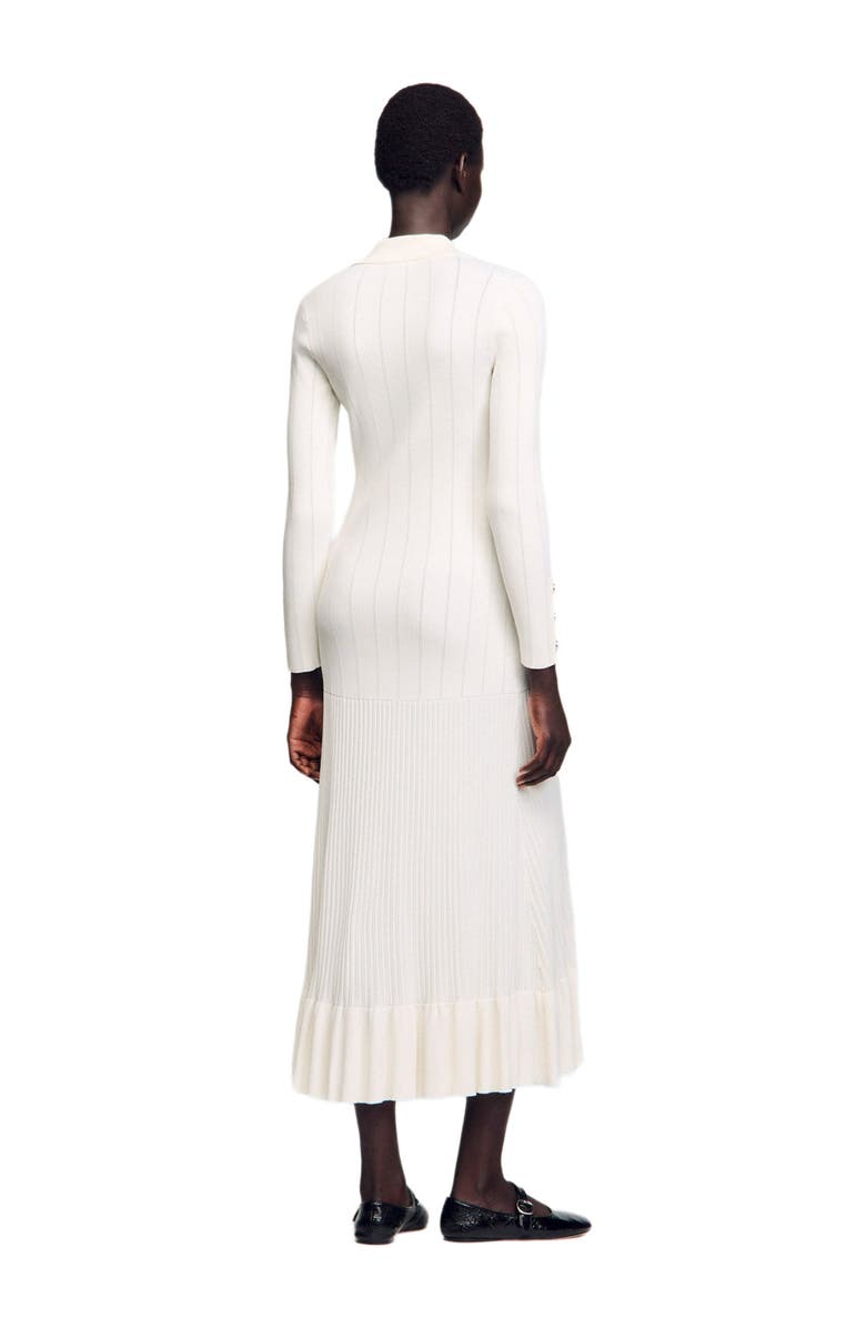 SANDRO Knit maxi dress, Alternate, color, 