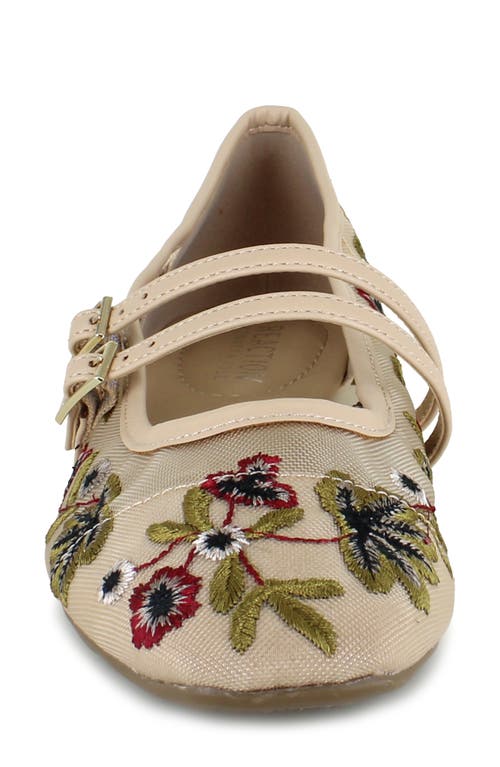 Reaction Kenneth Cole Malibu Nites Mary Jane Flat In Multi