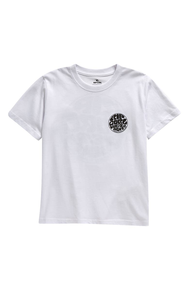 Rip Curl Kids' Wetsuit Icon Cotton Graphic T-Shirt, Main, color, 