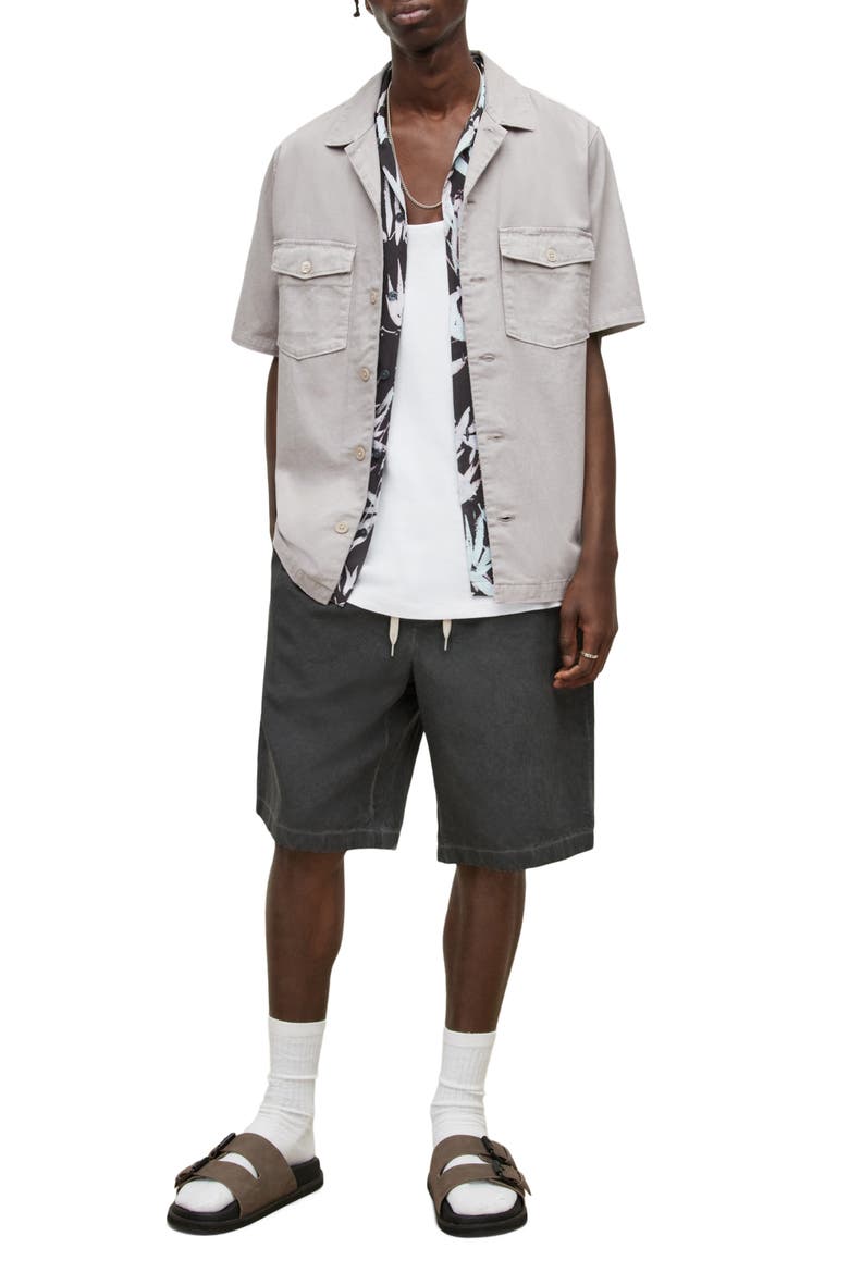 Spotter Short Sleeve Shirt, Alternate, color, VINTAGE WHITE