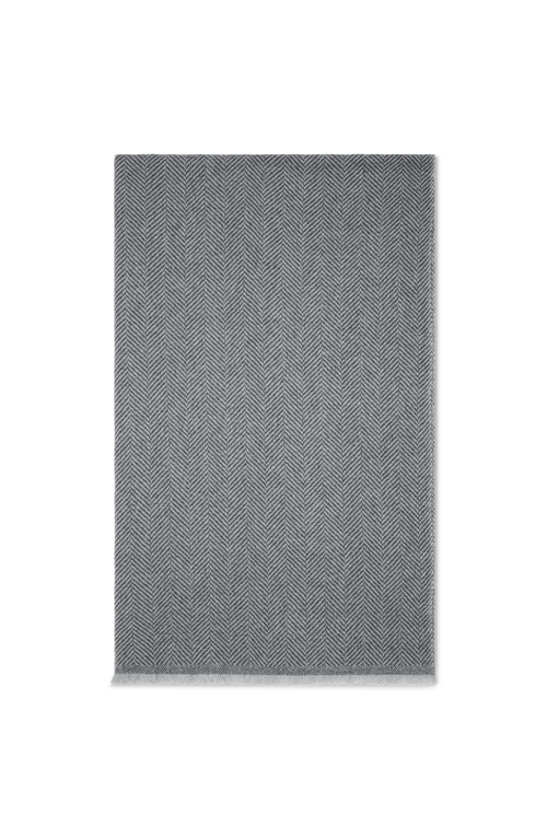 Brunello Cucinelli Cashmere Scarf In Gray