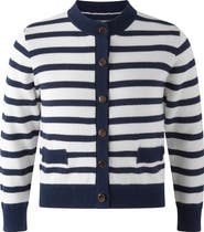 Rachel Riley Breton Stripe Cardigan