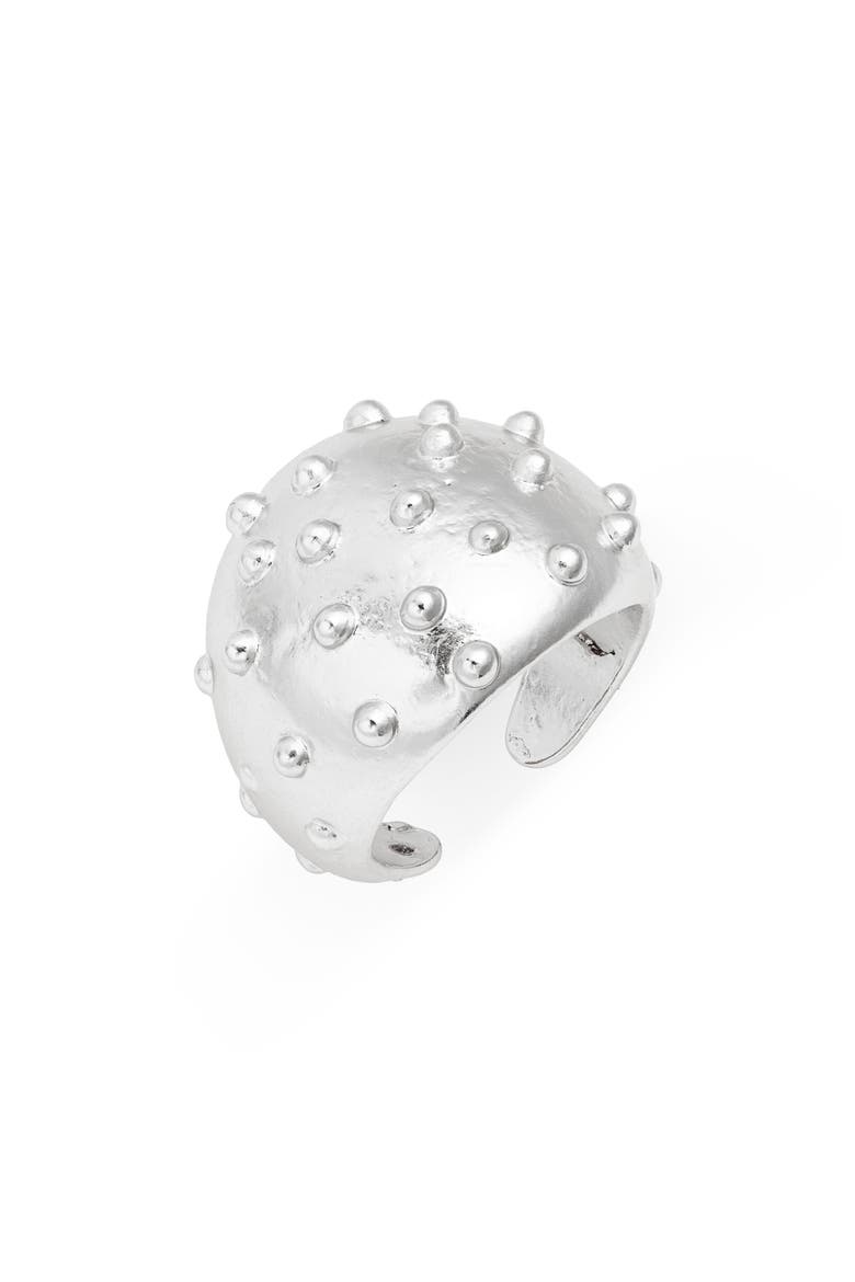 Ladybug Ring, Main, color, SILVER