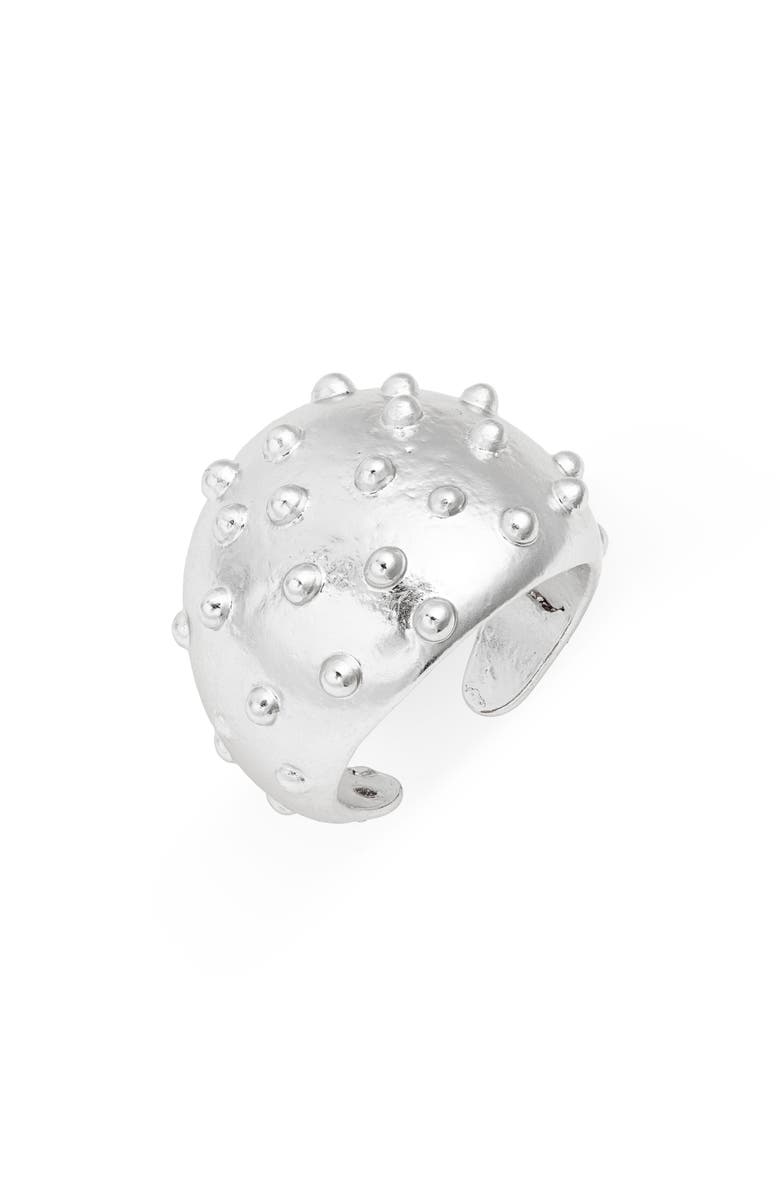 Karine Sultan Ladybug Ring, Main, color, Silver
