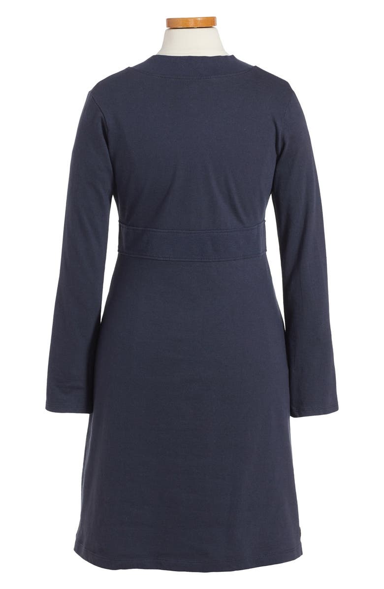 Tea Collection Nori Wrap Neck Dress, Alternate, color, 