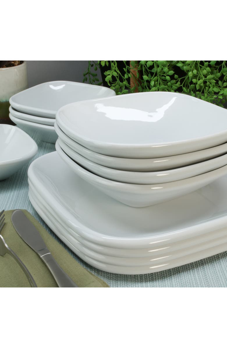 BIA Cordon Bleu 12-Piece Assorted Impulse Dinnerware Set, Alternate, color, White