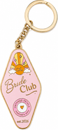 Untamed Petals Bride Club Keychain