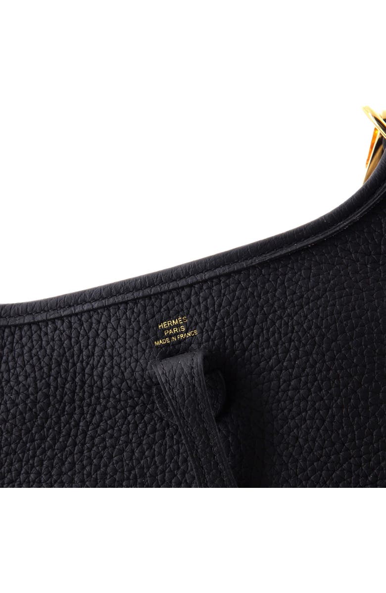 Pre-Owned Hermes Evelyne Bag Gen III Clemence TPM, Alternate, color, Noir