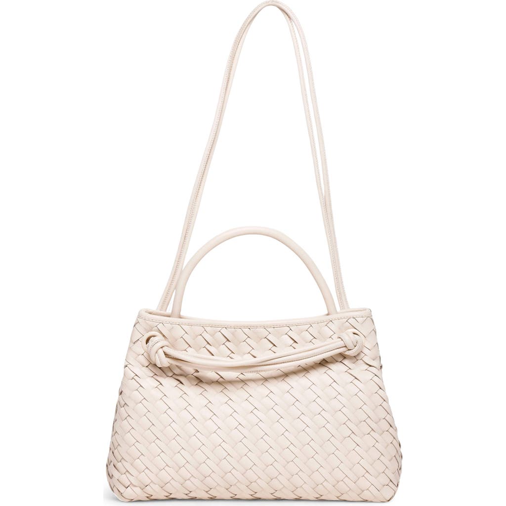 Walter Baker Hazel Woven Tote Bag In Oyster