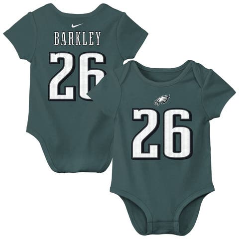 Infant Nike Saquon Barkley Midnight Green Philadelphia Eagles  Player Name & Number Bodysuit