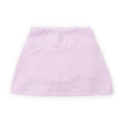 Lila And Hayes Kids'  Margot Girls' Performance Skirt In Pink Stripes