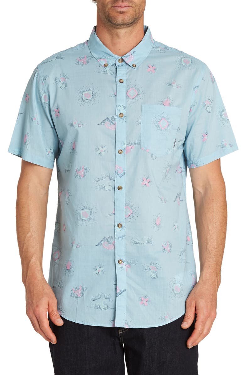 Billabong Sundays Mini Woven Shirt, Main, color, 