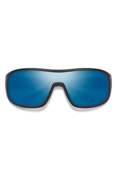Smith Spinner 134mm Chromapop™ Polarized Shield Sunglasses In Multi
