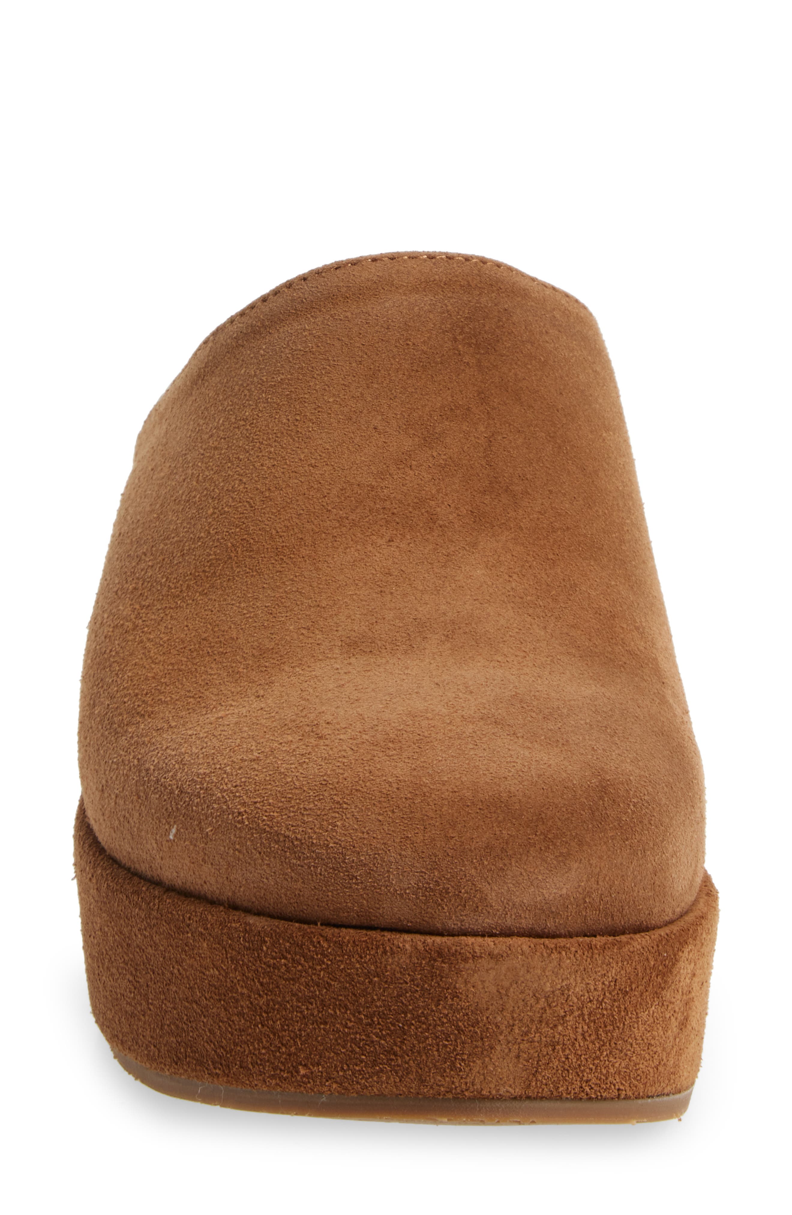 Camryn Platform Wedge Mule, Alternate, color, CLOVE SUEDE