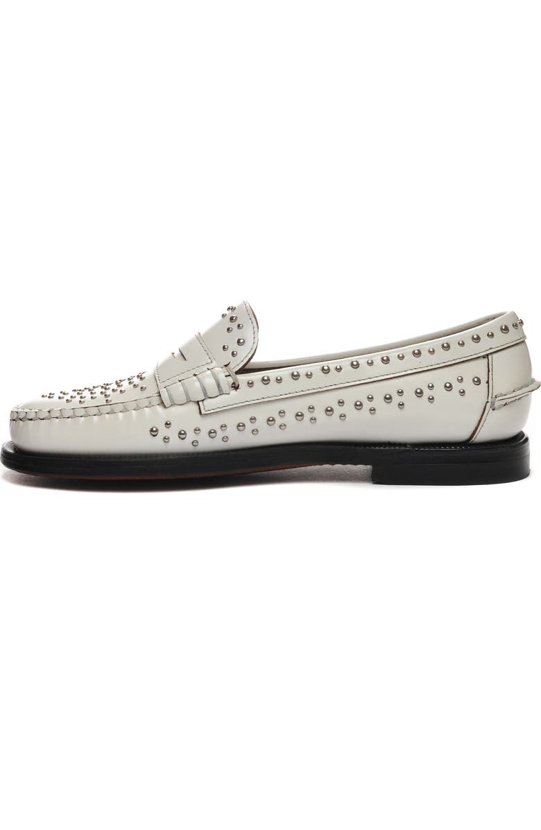 Sebago Dan Studs Loafer, Alternate, color, White