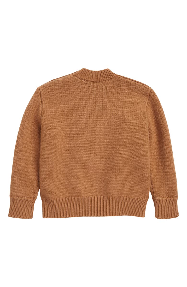 Burberry Kids' Gerald Bear Fair Isle Sweater, Alternate, color, 