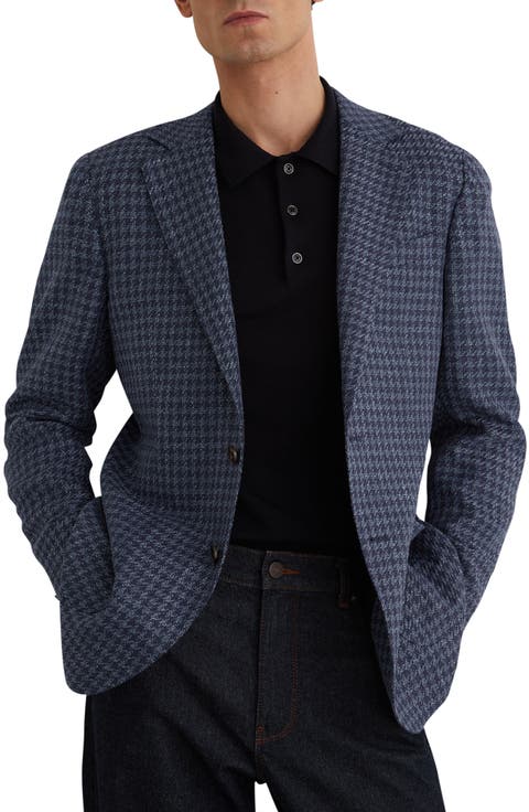 Romana Houndstooth Check Sport Coat