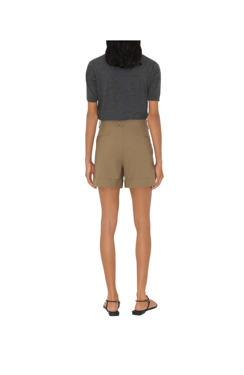 Burberry Wool Tailored Shorts, Alternate, color, Puddle