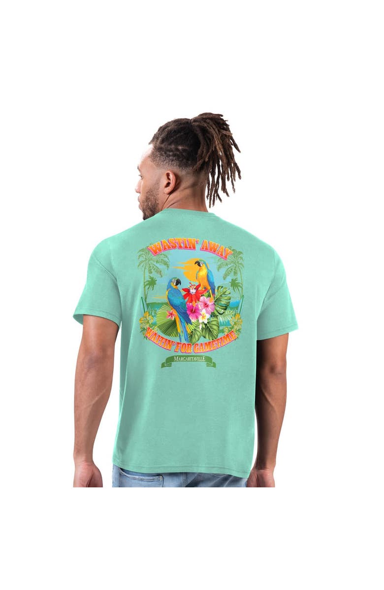 Margaritaville Men's Margaritaville Mint New York Jets Wastin' Away T-Shirt, Alternate, color, Mint