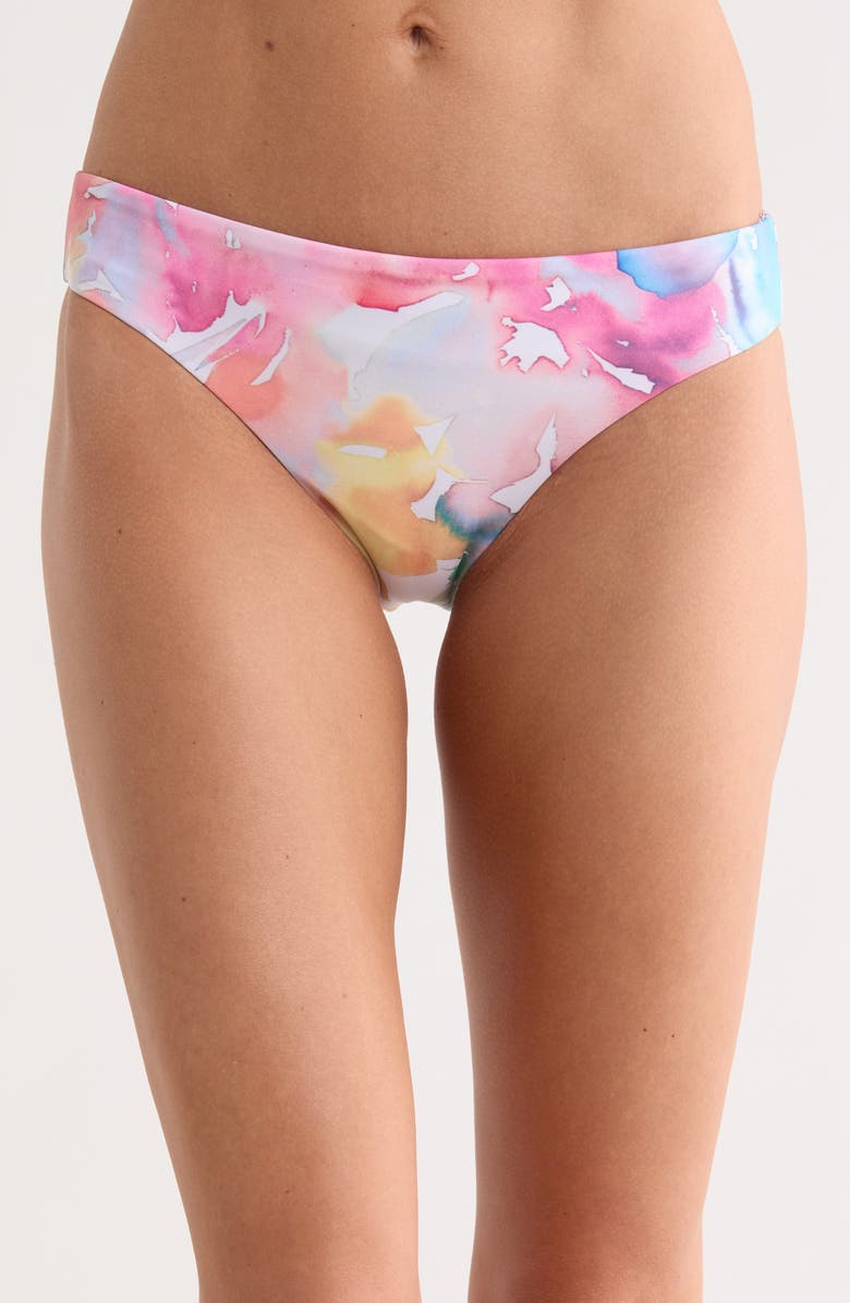 Nike Hipster Bikini Bottoms, Main, color, Pink Glow