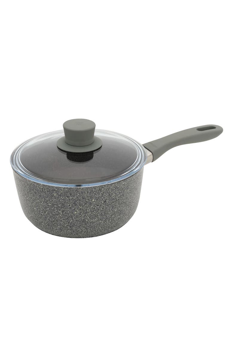 ZWILLING Parma Plus 2.9-Quart Saucepan with Lid, Main, color, Grey