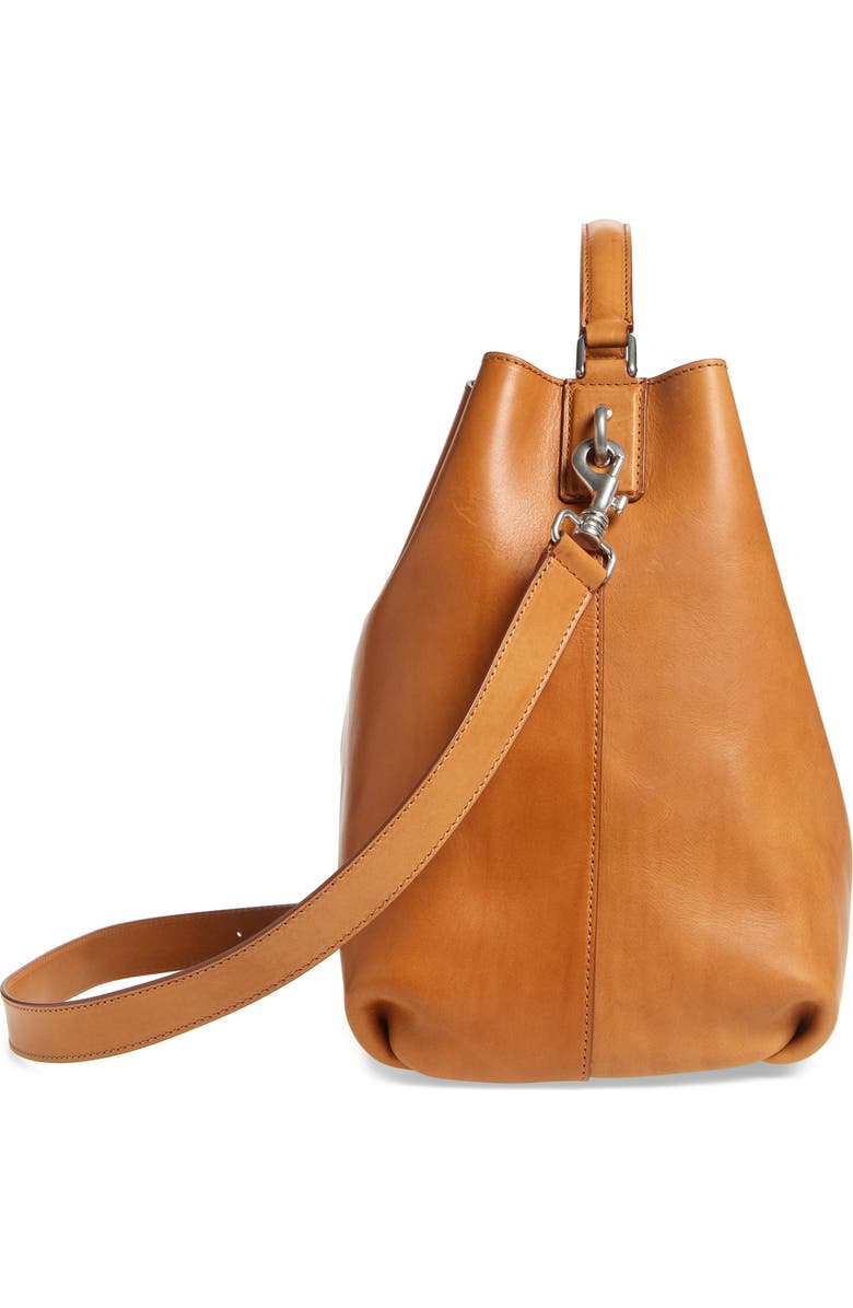 Dries Van Noten Leather Bucket Bag, Alternate, color,