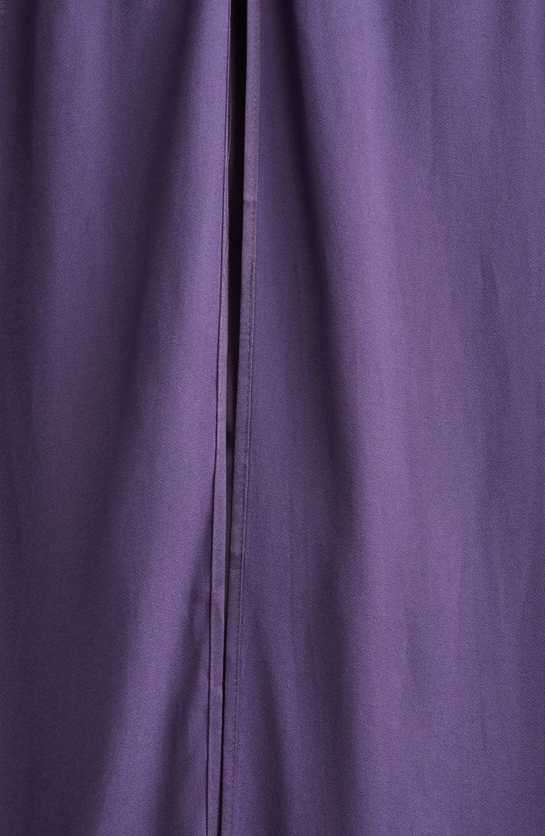 Reiss Michelle Satin Cocktail Dress, Alternate, color, Purple
