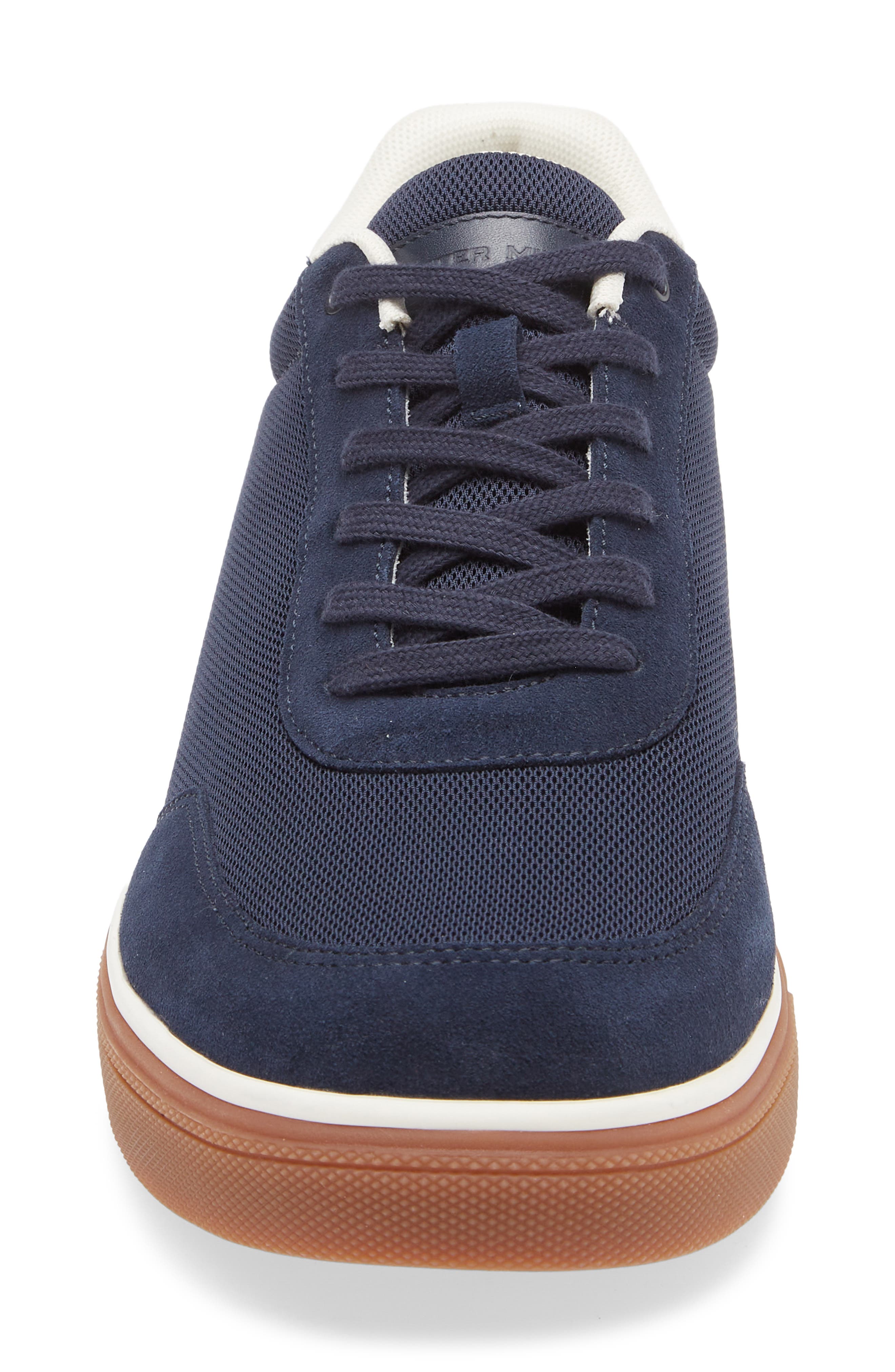 Peter Millar Drift Mesh Sneaker, Alternate, color, Navy