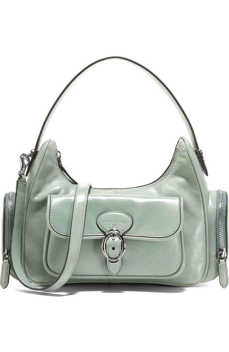 Cole Haan Alexandria Shoulder Bag, Main, color, Lily Pad