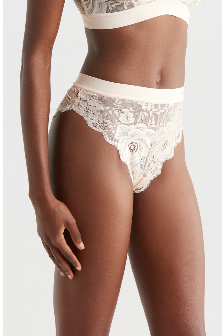 Floral Lace Briefs, Alternate, color, WHISPER PEACH