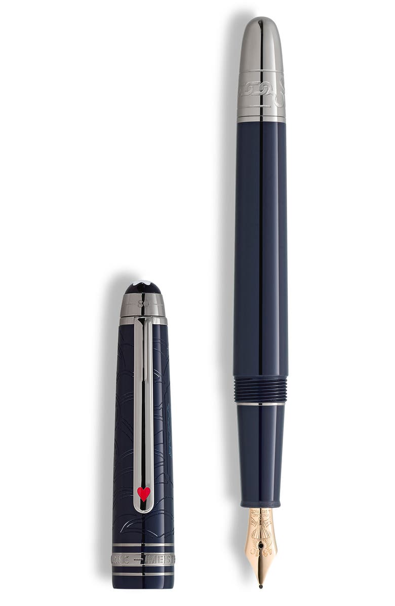Montblanc Classique Fountain Pen, Main, color, Blue