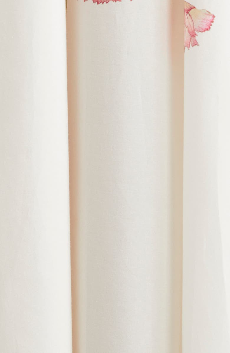 Giambattista Valli Carnation Print Cotton Poplin Shirtdress, Alternate, color, Carnation Popeline Print