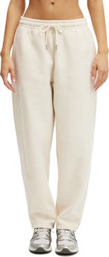 COTTON ON BODY Women's Active Plush Essential Barrel Sweatpant