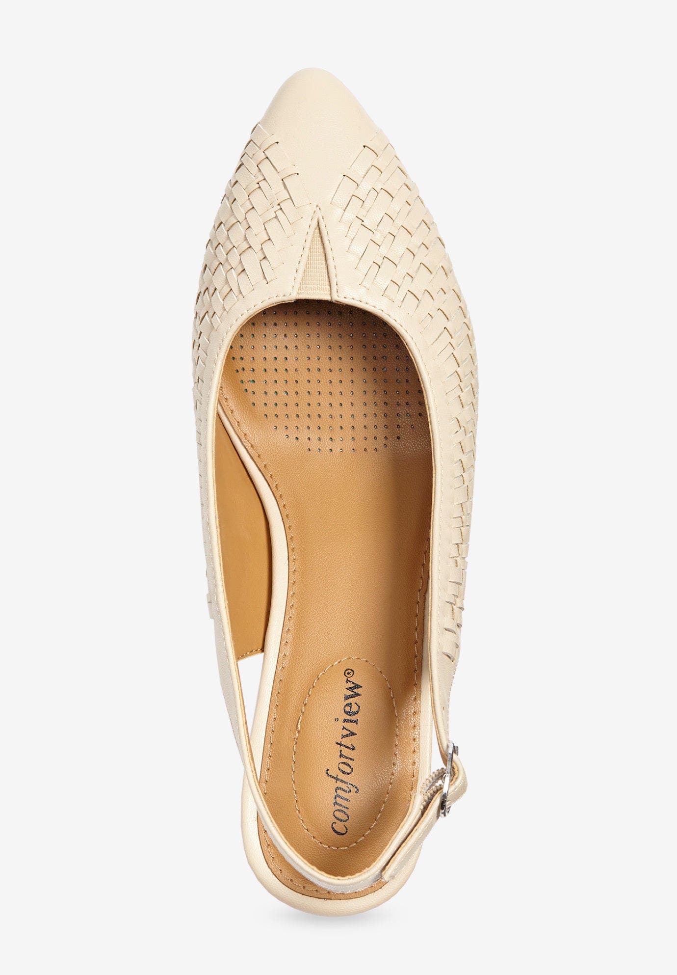 Comfortview The Makena Slingback, Alternate, color, Black