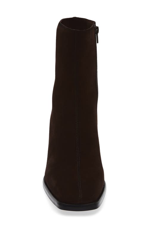 Jeffrey Campbell Sherpal Bootie In Brown